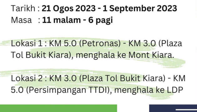 Penchala Link roadworks every night, Aug 21-Sep 1