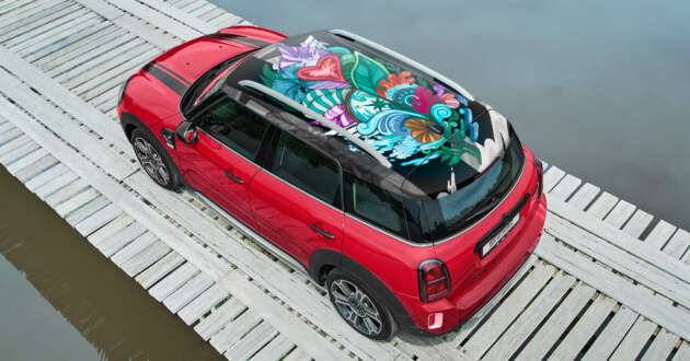 2023 MINI Countryman Roof Art Edition launched in Malaysia – artwork by Jared Lim; priced from RM255k