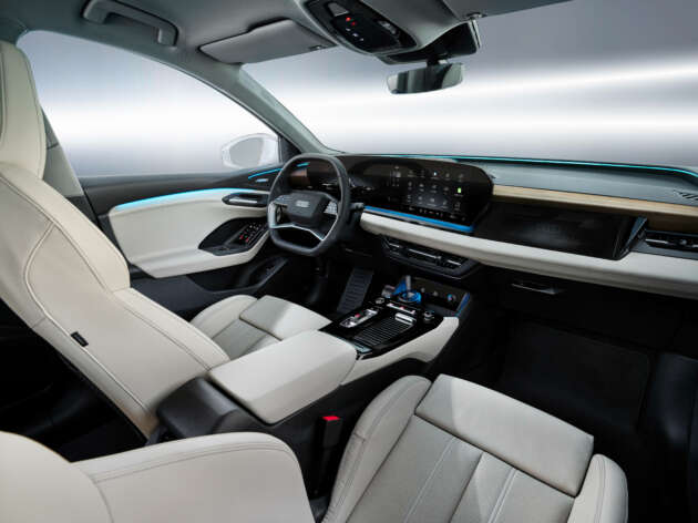 2024 Audi Q6 e-tron EV has three displays, AR head-up display, Android-based software; coming to Malaysia