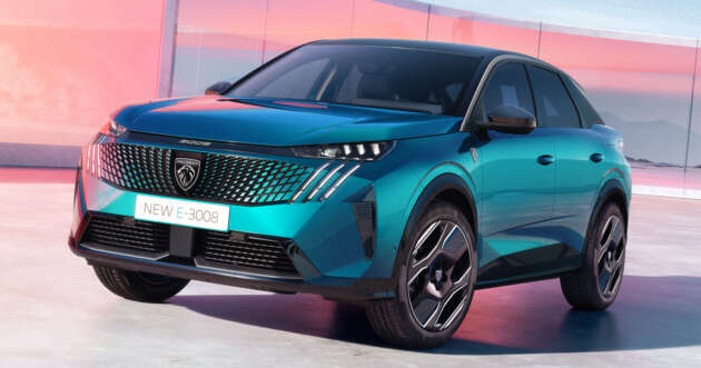 Peugeot e-3008 EV debuts – single- and dual-motor variants, 98 kWh battery with up to 700 km range
