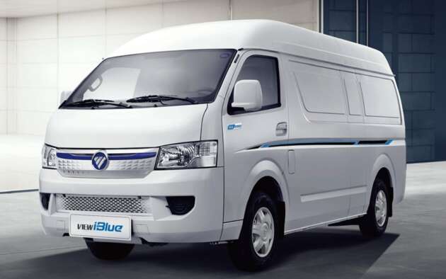 Foton iBlue EV 2023 kini di Malaysia – van EV bermula RM200k, jarak gerak 195 km, bateri  50.23 kWj, 116 PS