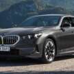 2024 BMW 530e PHEV – live pics of G60 plug-in hybrid, 100 km EV range, more power, the best of both worlds