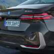 2024 BMW 530e PHEV – live pics of G60 plug-in hybrid, 100 km EV range, more power, the best of both worlds