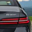 2024 BMW 530e PHEV – live pics of G60 plug-in hybrid, 100 km EV range, more power, the best of both worlds