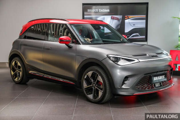 smart #1 2023 dilancar di Malaysia — 272 PS/343 Nm; versi Brabus 428 PS/543 Nm, harga dari RM189k