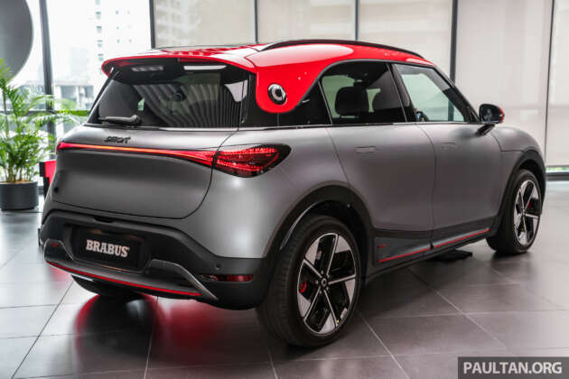 smart #1 Brabus didedahkan di Malaysia – harga anggaran RM250k, 428PS/543 Nm, 0-100 km/j 3.9 saat!