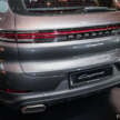 2024 Porsche Cayenne E3 facelift CKD in Malaysia walk-around video tour – big changes; from RM600k