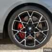 2024 BMW 5 Series G60 with M Performance Parts – live pics of carbon bodykit, 21′ cross-spoke wheels