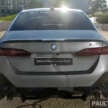 2024 BMW 5 Series G60 with M Performance Parts – live pics of carbon bodykit, 21′ cross-spoke wheels