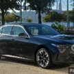 2024 BMW 530e PHEV – live pics of G60 plug-in hybrid, 100 km EV range, more power, the best of both worlds