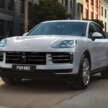 2024 Porsche Cayenne E3 facelift CKD launched in Malaysia; more power, new look inside/out; RM600k