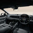 2024 Porsche Cayenne E3 facelift CKD launched in Malaysia; more power, new look inside/out; RM600k