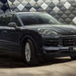 2024 Porsche Cayenne E3 facelift CKD launched in Malaysia; more power, new look inside/out; RM600k
