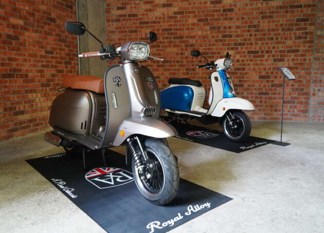 2024 Royal Alloy Youth Edition scooters now in Malaysia, pricing from RM12,800 for GP125 CBS