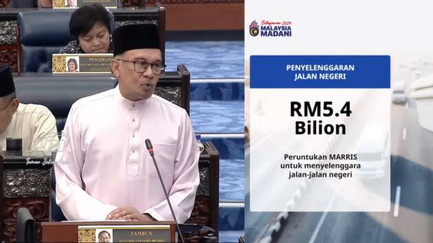 Belanjawan 2024: RM1.63 bilion baiki jalan kampung, RM134 juta pasang dan selenggara lampu jalan