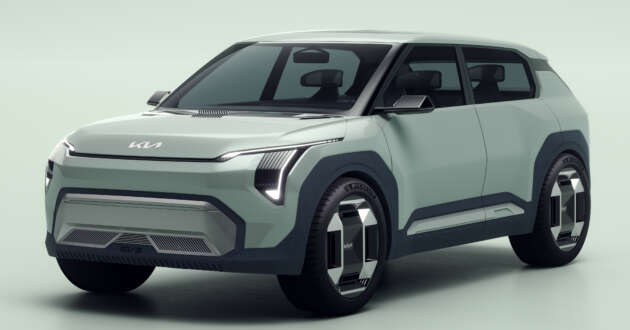 Kia Concept EV3, Concept EV4 unveiled – concepts suggest design direction for future SUV, sedan models