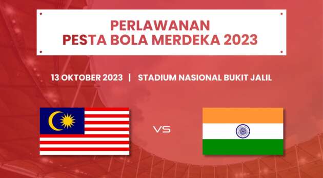 Malaysia vs India Merdeka Tournament football match tonight – LRT Bukit Jalil operation hours extended