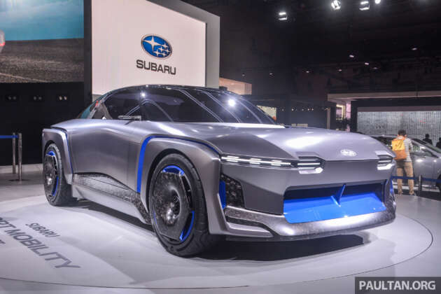 Subaru Sport Mobility Concept debuts as sporty EV off-roader alongside Air Mobility Concept flying car