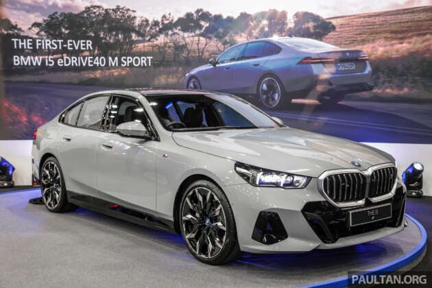 2024 BMW i5 launched in Malaysia – G60 5 Series EV debuts with eDrive40 variant, 340 hp, 582 km; RM420k