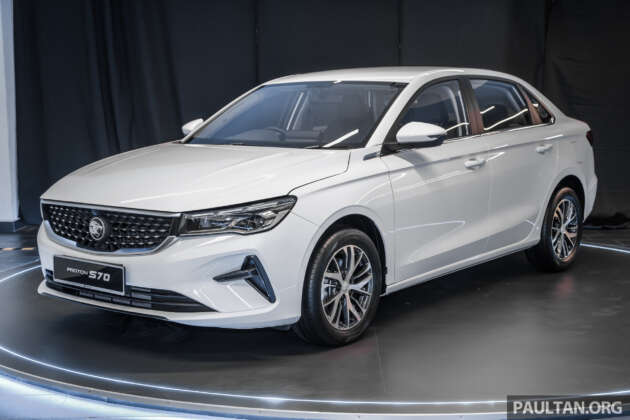 Proton expects new S70 sedan to outsell the X50 SUV
