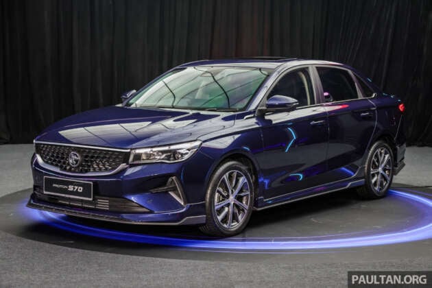 Proton S70 2024 dilancar di Malaysia — empat varian; 1.5T 7DCT; bersaing harga Vios/City, RM74k-RM95k