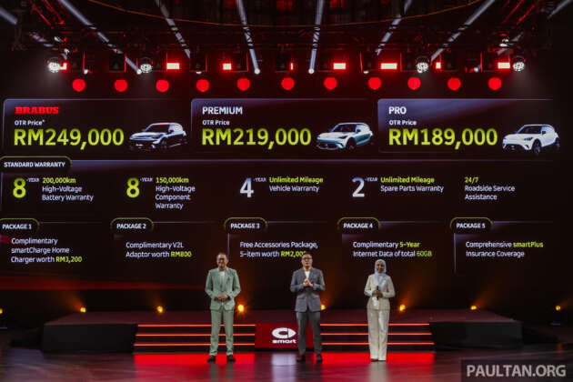 smart #1 2023 dilancar di Malaysia — 272 PS/343 Nm; versi Brabus 428 PS/543 Nm, harga dari RM189k