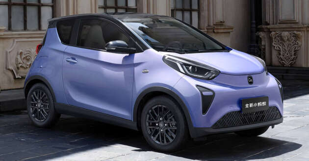 New Chery Little Ant launched in China – compact 4-seat EV with up to 76 PS, 408 km range; Myvi price
