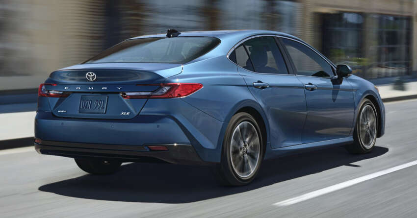 2025 Toyota Camry debuts in the US – ninth-gen is 2.5L hybrid only; up to 235 PS; AWD and FWD; V6 axed 1696541