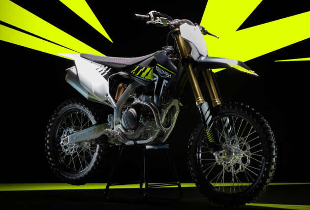 2024 Triumph TF 250-X motocrosser full details