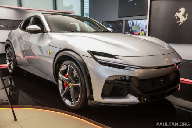 Ferrari Purosangue di Malaysia – SUV pertama Ferrari, 725 PS/716 Nm, kelajuan maksima 310 km/j; dari RM5j