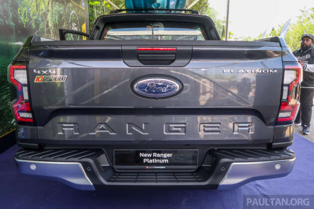 Ford Ranger Platinum 2023 di M’sia — dari RM184k; lampu LED Matrix, rak fleksibel, kluster digital 12.4-inci