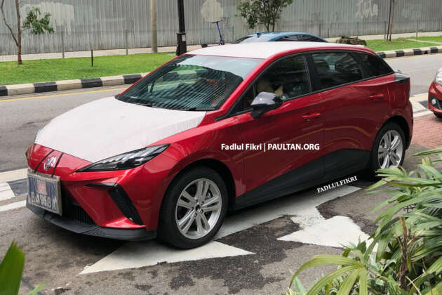 MG MG4 seen in Malaysia – EV hatch coming soon?