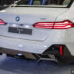 2024 BMW i5 launched in Malaysia – G60 5 Series EV debuts with eDrive40 variant, 340 hp, 582 km; RM420k