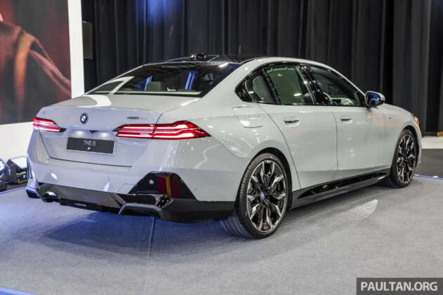 2024 BMW i5 launched in Malaysia – G60 5 Series EV debuts with eDrive40 variant, 340 hp, 582 km; RM420k