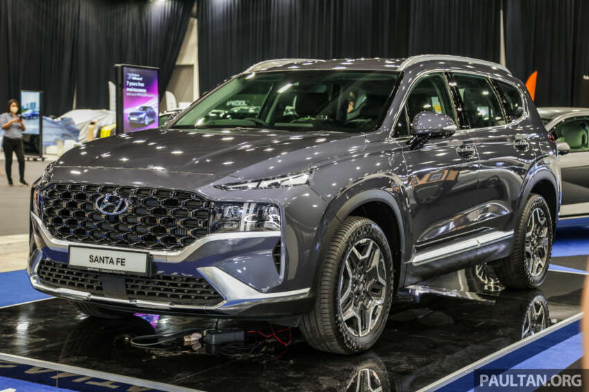 Hyundai Santa Fe Facelift dipamerkan eksklusif di PACE 2023 – CKD, 3 varian, 1.6L hibrid dan 2.2L diesel 1691302