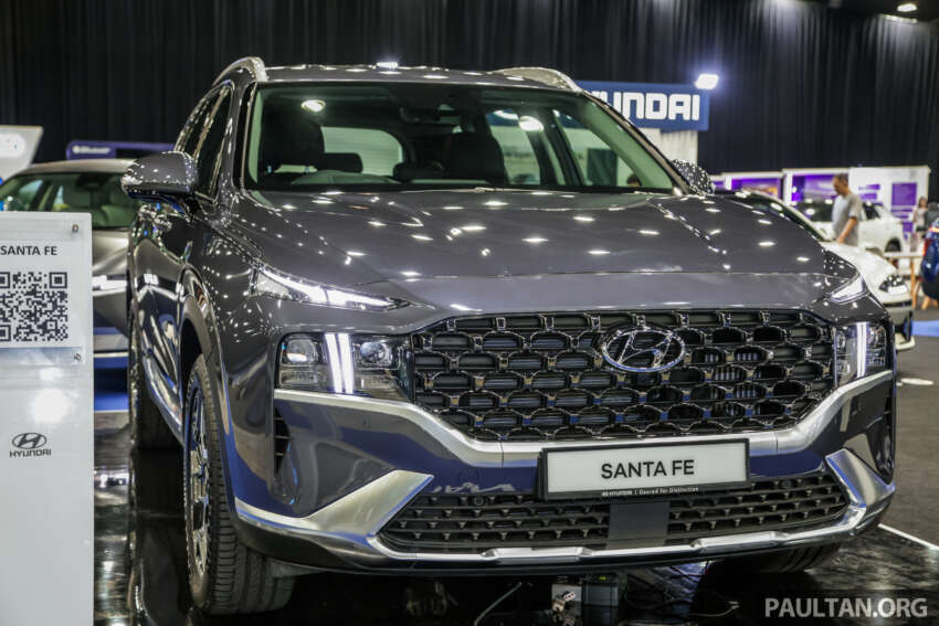 Hyundai Santa Fe Facelift dipamerkan eksklusif di PACE 2023 – CKD, 3 varian, 1.6L hibrid dan 2.2L diesel 1691303