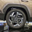 2024 Hyundai Tucson facelift – fewer but bigger hidden LED DRLs, new Ioniq EV-style cockpit with gear stalk
