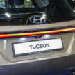 2024 Hyundai Tucson facelift – fewer but bigger hidden LED DRLs, new Ioniq EV-style cockpit with gear stalk