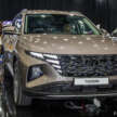2024 Hyundai Tucson facelift – fewer but bigger hidden LED DRLs, new Ioniq EV-style cockpit with gear stalk