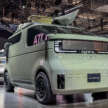 Toyota Kayoibako concept – battery-electric light commercial van study with configurable interior