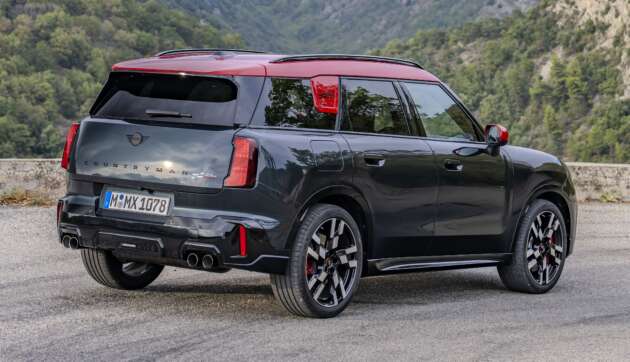 2024 MINI Countryman John Cooper Works revealed – up to 317 PS, 0-100 km/h in 5.4s, 250 km/h top speed