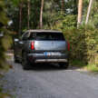 2024 MINI Countryman C – entry-level variant with 1.5L turbocharged three-cylinder, 7DCT; 170 PS and 280 Nm