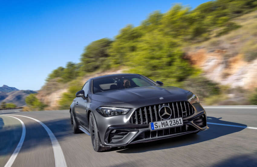 2024 Mercedes-AMG CLE53 4Matic+ Coupe debuts – 3.0L inline-six with electric turbo, ISG; 449 PS, 600 Nm 1703794