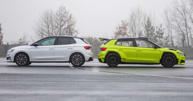 Skoda jelaskan persamaan dan perbezaan antara kereta Rally2 Fabia RS dan Fabia produksi biasa