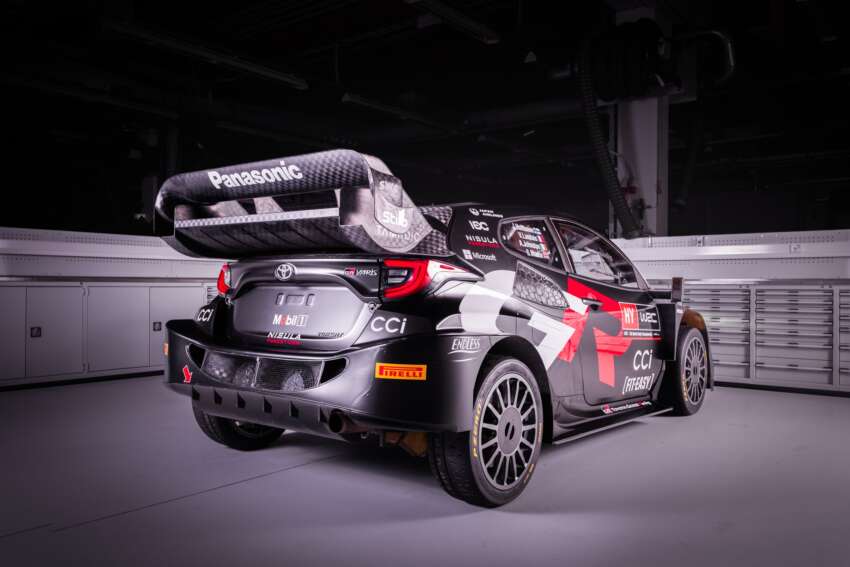 Juara WRC 2023, Toyota Gazoo Racing tunjuk livery perlumbaan baru; GR Yaris Rally1 warna hitam <em>matte</em>! 1705993