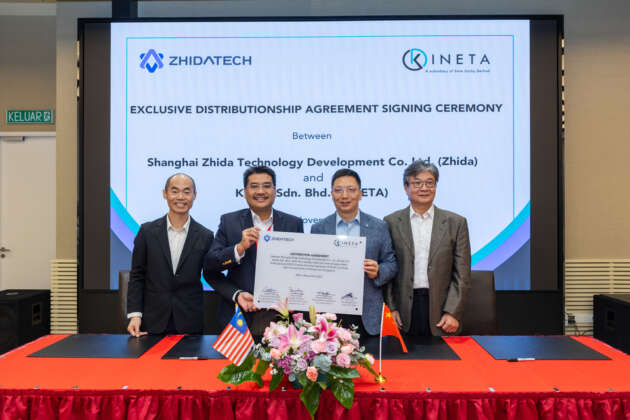 KINETA signs exclusive distributorship agreement to sell Zhida EV chargers in Malaysia and Singapore