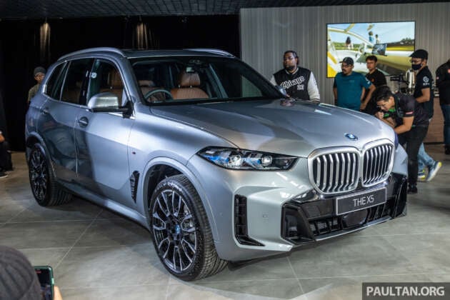 2024 BMW X5 facelift previewed in Malaysia – CKD; xDrive50e M Sport; up to 110 km EV range; RM530k est