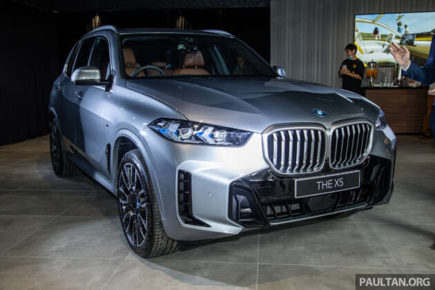 BMW X5 xDrive50e M Sport 2024 dipertontonkan di Malaysia – CKD; 489 hp/700 Nm, gerak elektrik 110 km