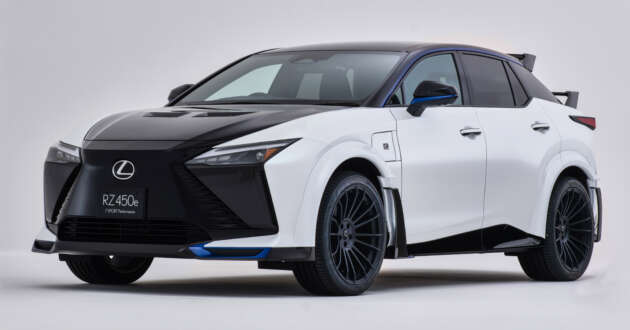 2024 Lexus RZ 450e F Sport Performance revealed for Japan – aero, suspension upgrades; only 100 units