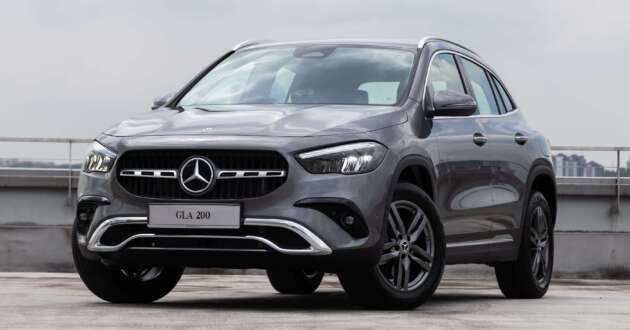 Mercedes-Benz GLA200 FL 2024 di Malaysia – gaya dinaiktaraf, infotainmen MBUX terkini; RM258,888